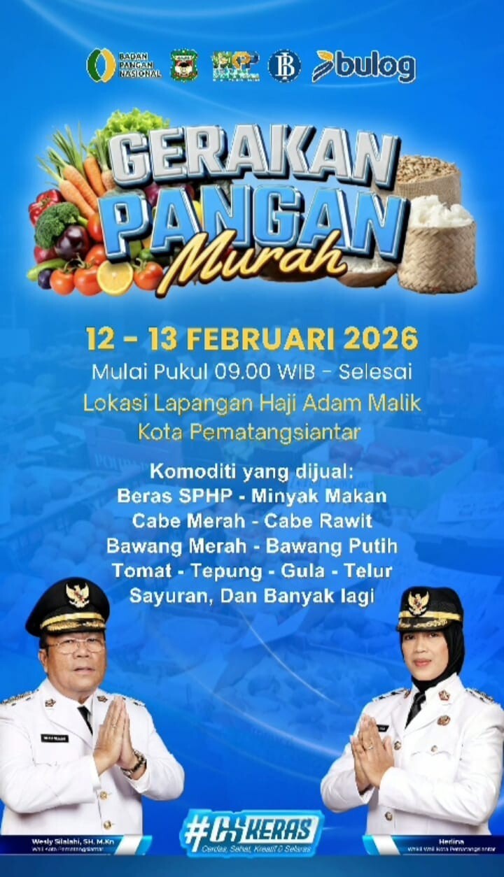 Gerakan Pangan Murah Pemerintah Kota Pematangsiantar Tahun 2026